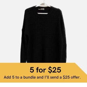 Noisy May sweater dress.